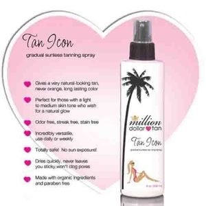 NEW Million Dollar Tan Spray Tan Icon 4 oz